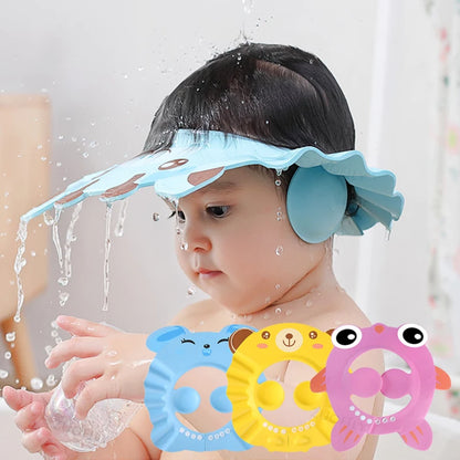 Baby Bath Shower Soft Cap