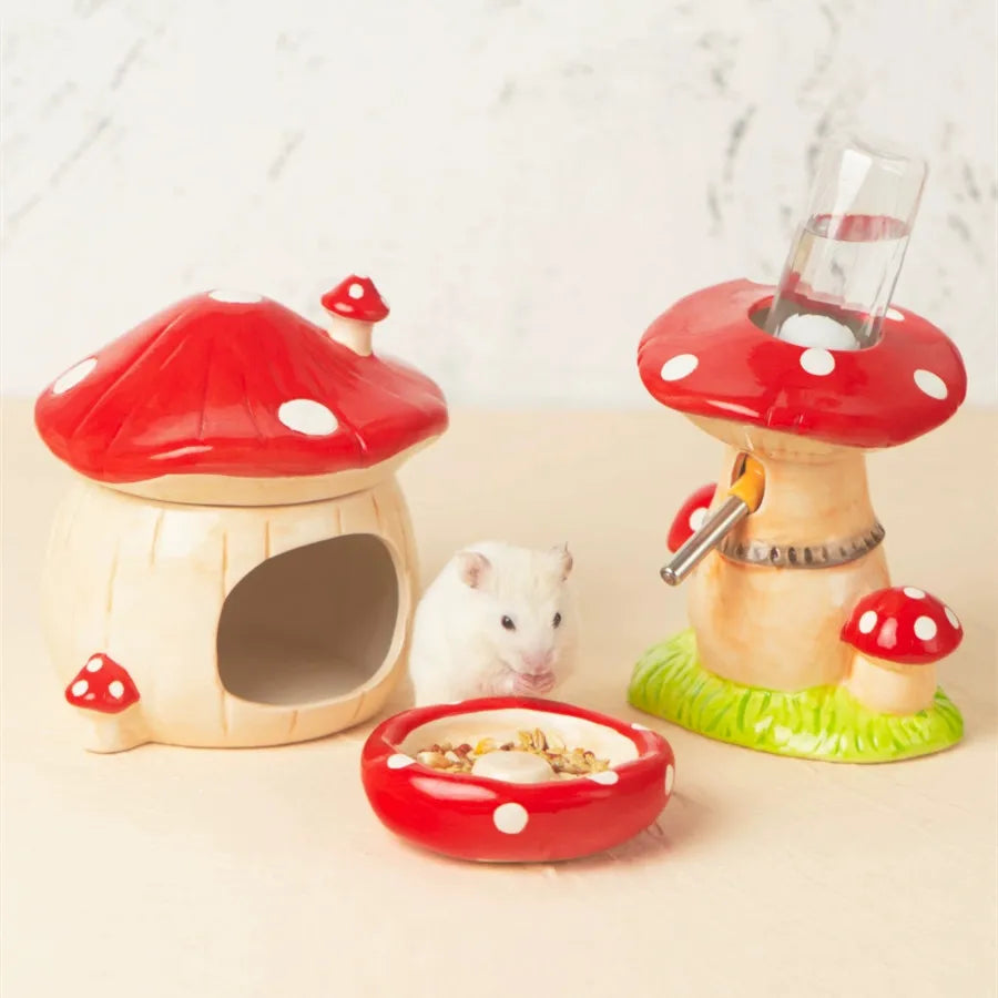 Cute Mushroom House For Pet