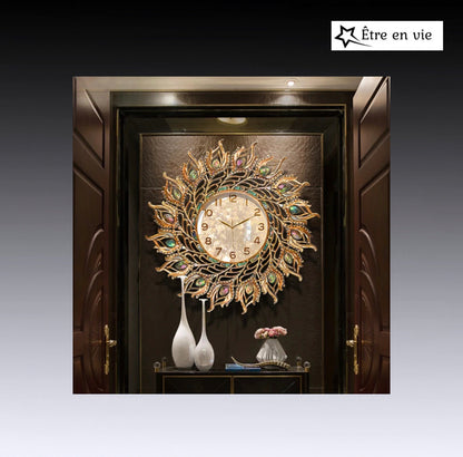 Luxury Abalone Shell Wall Clock