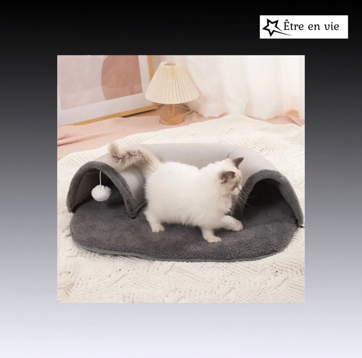 Pet Cat Tunnel Interactive Play Toy