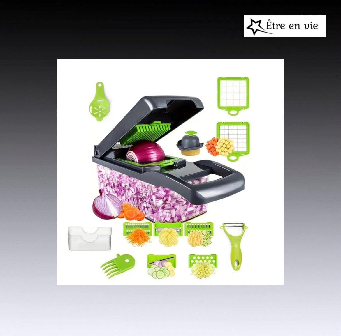 14/16 in 1 multifunctional vegetable chopper