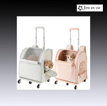 Breatatable Pet Trolley Case