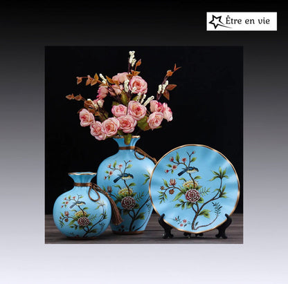 3Pcs/Set Ceramic Vase