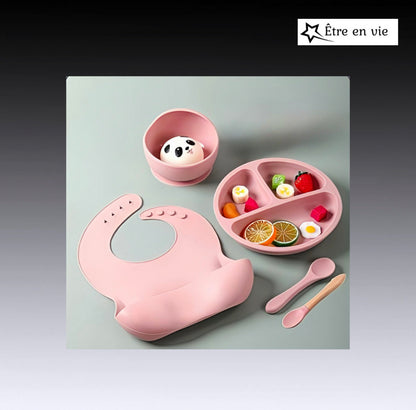 Assiettes de bébé en silicone