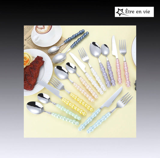 4PCs Fashion Pearl Tableware