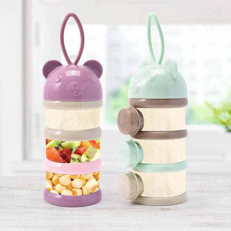 Portable Baby Milk Powder Box Multifunctional