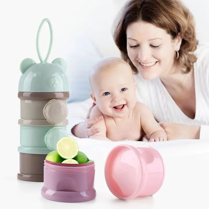 Portable Baby Milk Powder Box Multifunctional