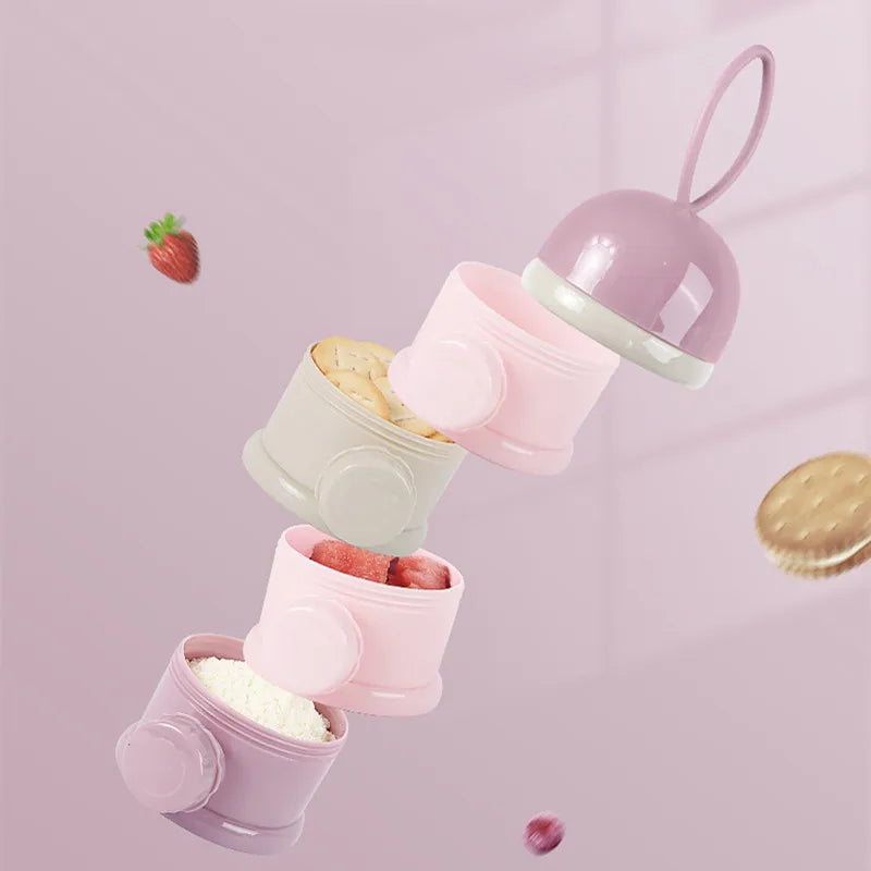 Portable Baby Milk Powder Box Multifunctional