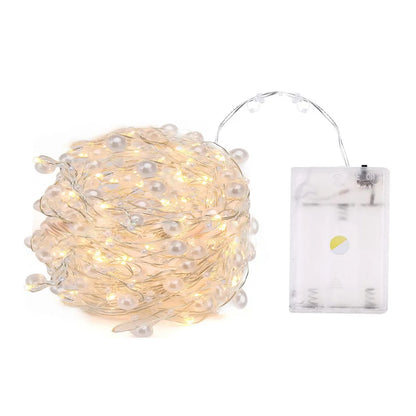  Luces de cuerda de alambre de cobre perla LED