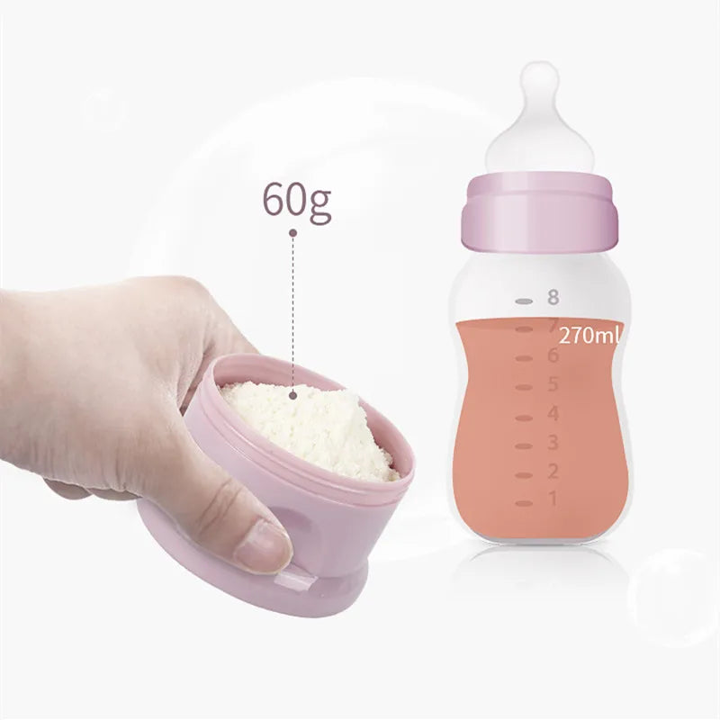 Portable Baby Milk Powder Box Multifunctional