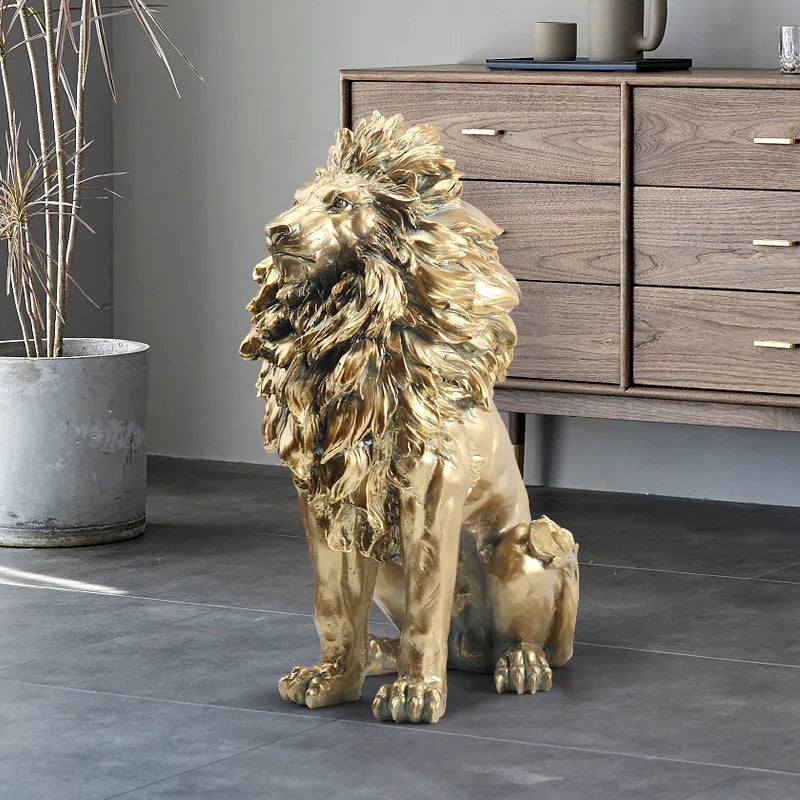 Statue de lion de luxe