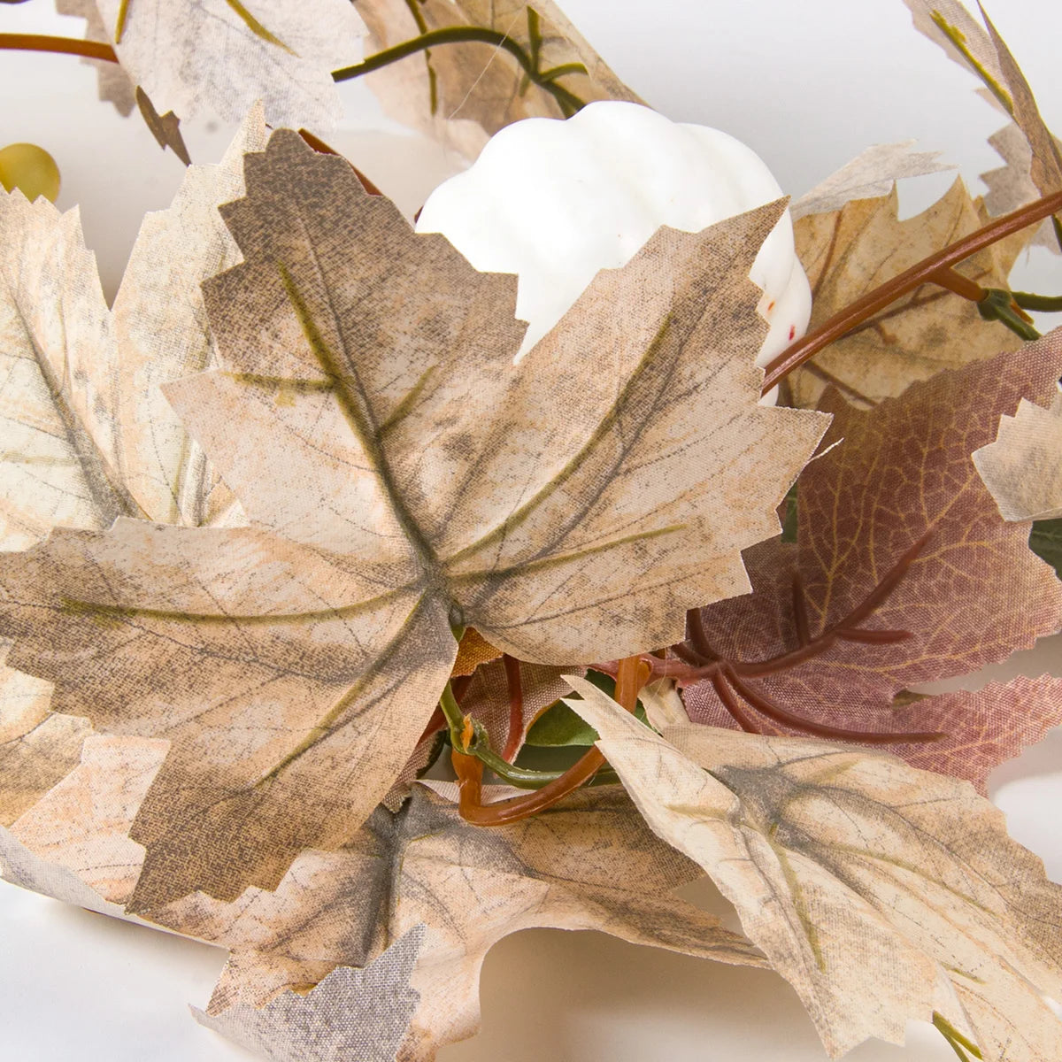 Caisse décorations d'automne de Garland pour la maison