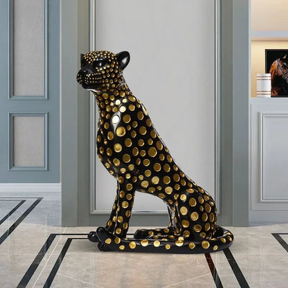 Sculture di leopardo