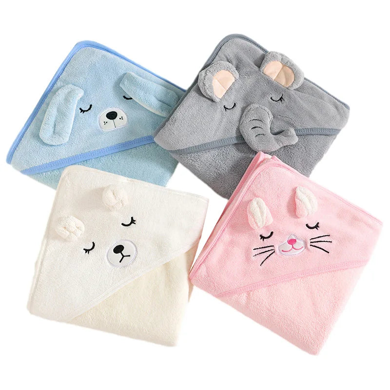 Animal Baby Bath Towels