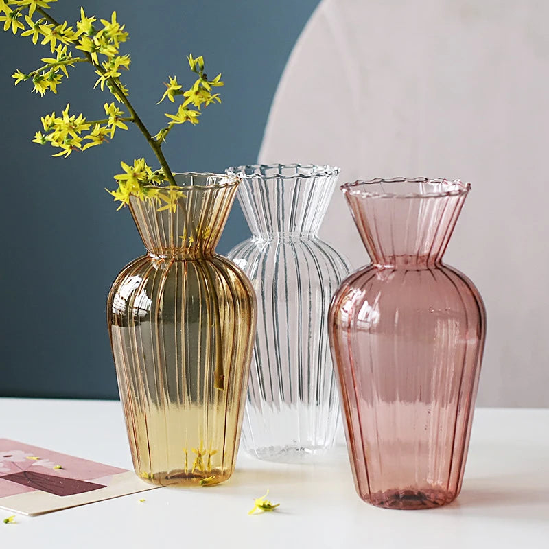 Modern minimalist Glass Vase