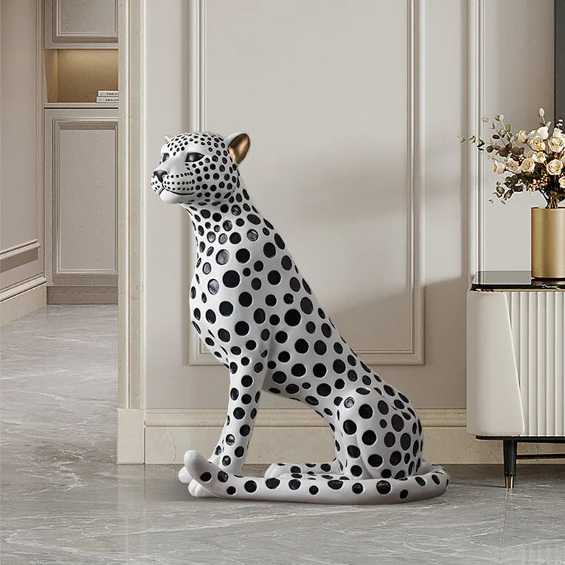 Sculture di leopardo