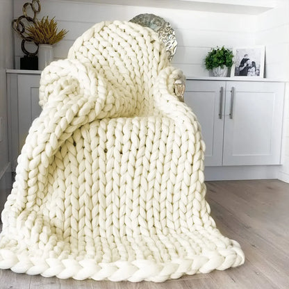 Soft and warm wool blank