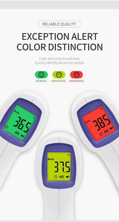 Thermomètre pour le front bébé