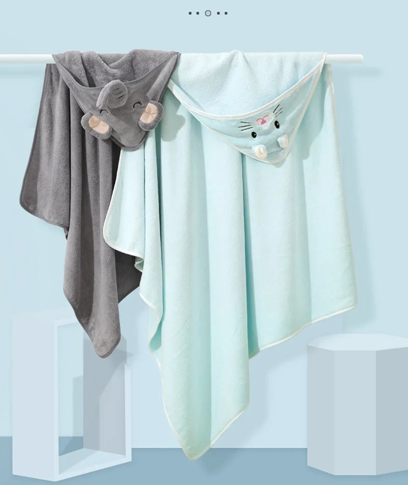 Animal Baby Bath Towels