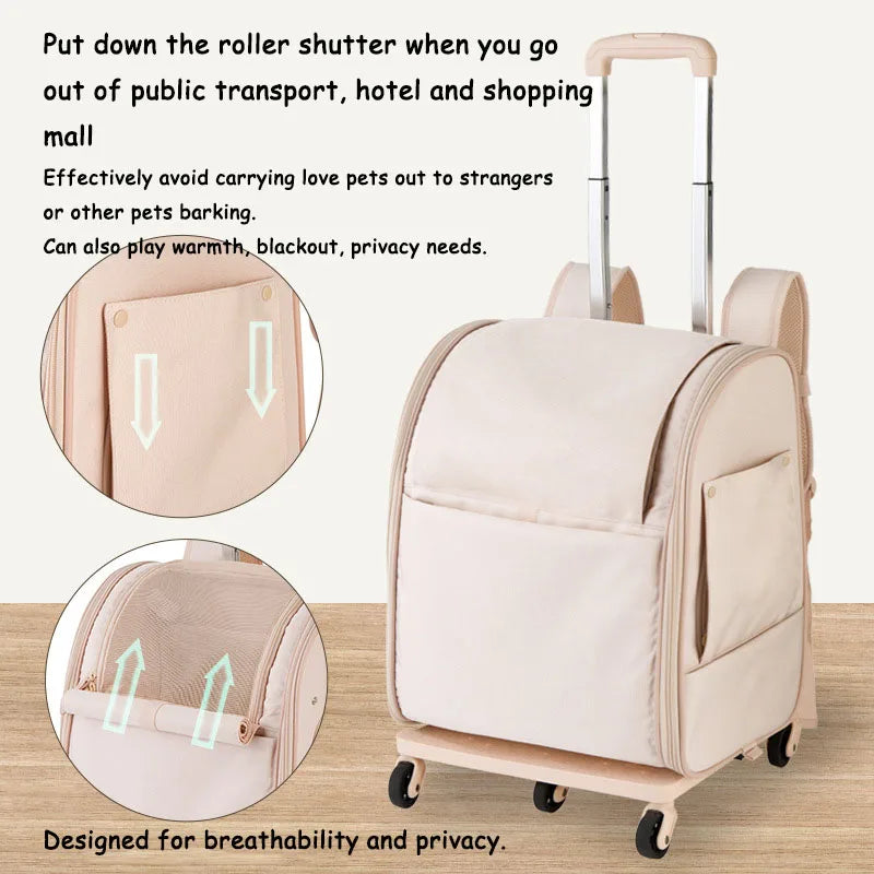 Breathable pet Trolley Case