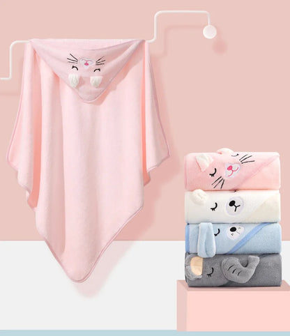 Animal Baby Bath Towels