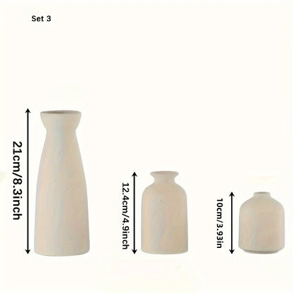 Ensemble de vase en céramique