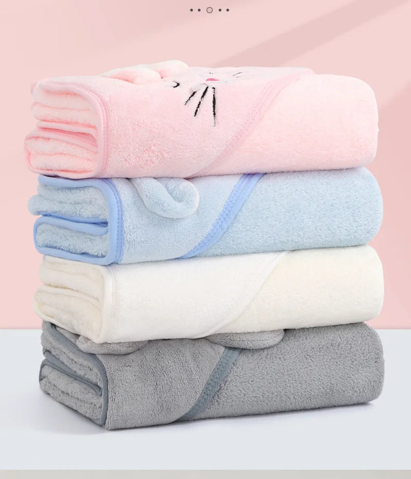 Animal Baby Bath Towels