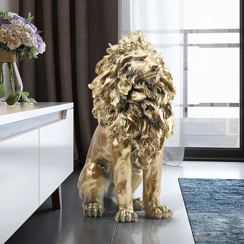 Statue de lion de luxe