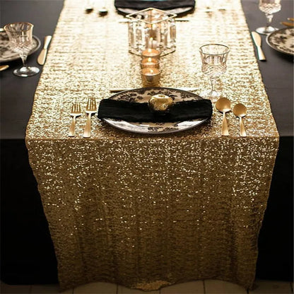 Glitter Shiny Tables Runner