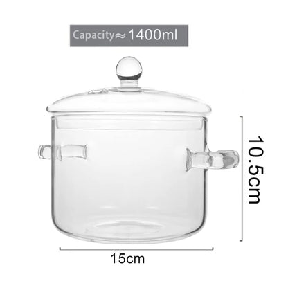 Glass Saucepan