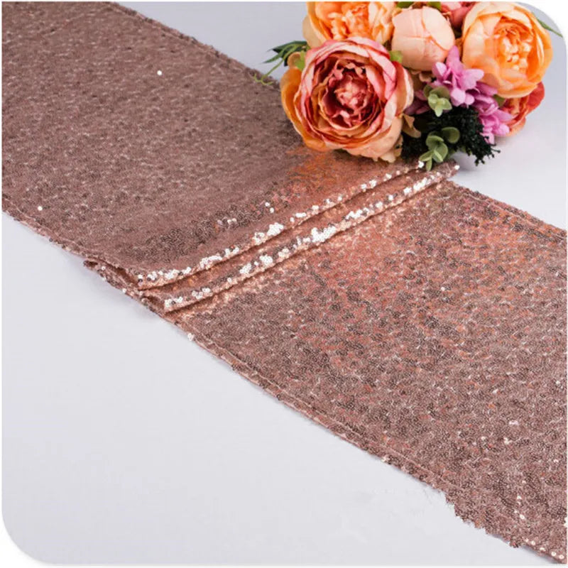 Glitter Shiny Tables Runner